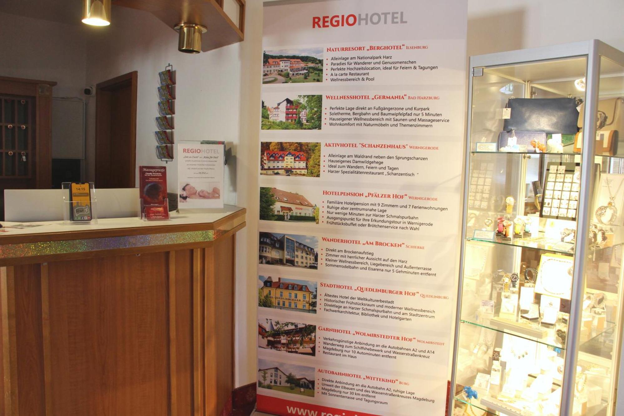 Regiohotel Germania Am Kurpark באד הרצבורג מראה חיצוני תמונה